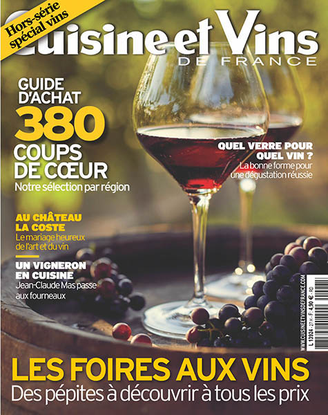 Magazine Cuisine et Vins de France - Idées cadeaux Homme